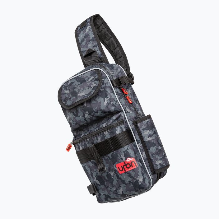 Рюкзак спінінговий на одне плече  Berkley Urbn Sling Body BAG сіро-чорний 1530304 7