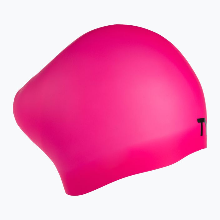 Шапочка для плавання TYR Wrinkle-Free рожева LCSL_693 2