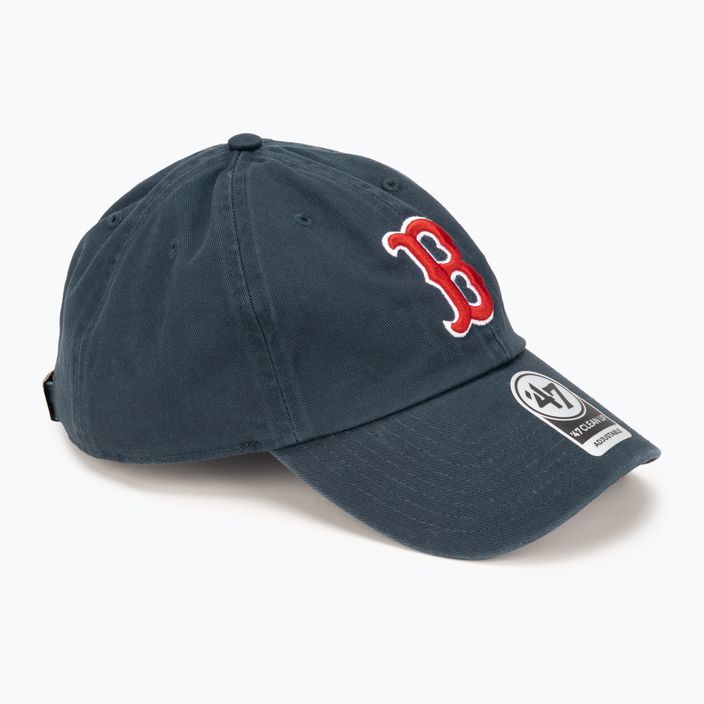 47 Бейсболка MLB Boston Red Sox CLEAN UP темно-синього кольору