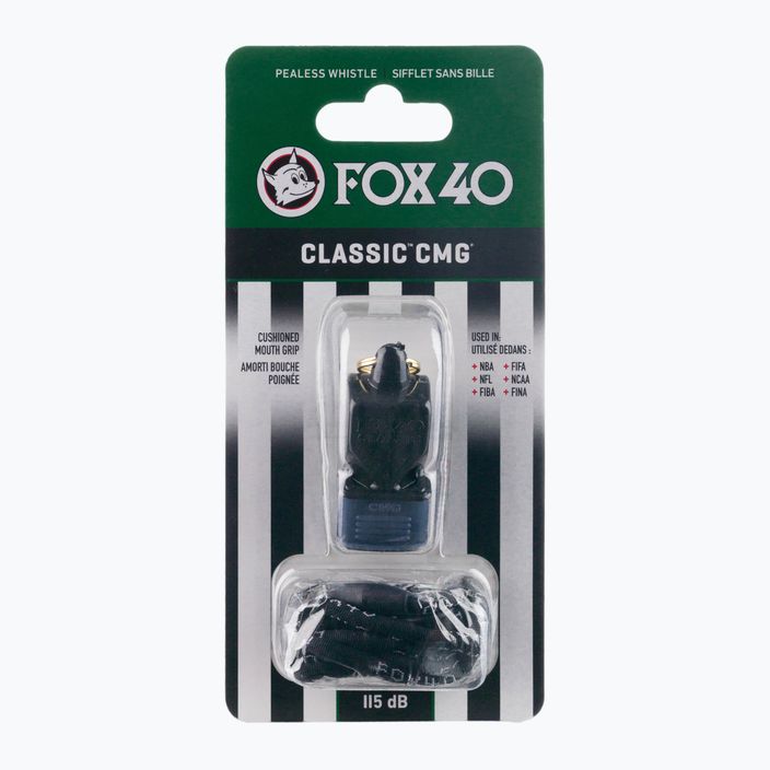 Свисток Fox 40 Classic чорний 9601-0008