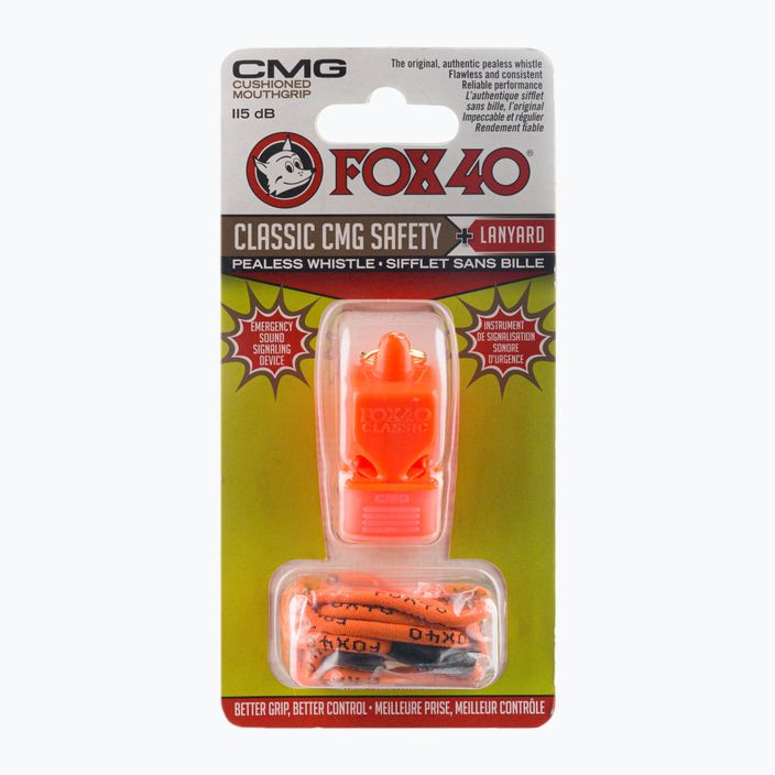 Свисток Fox 40 Classic CMG помаранчевий 9603 2