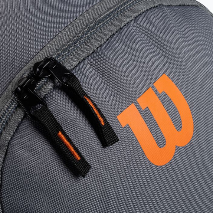 Рюкзак тенісний Wilson Team сіро-помаранчевий WR8009901 5