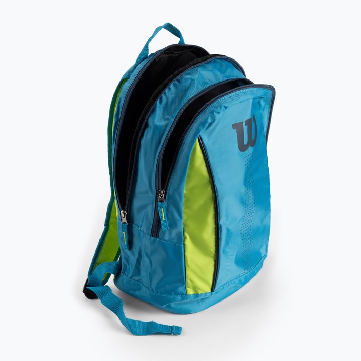 Рюкзак тенісний дитячий Wilson Junior синьо-зелений WR8012903 4