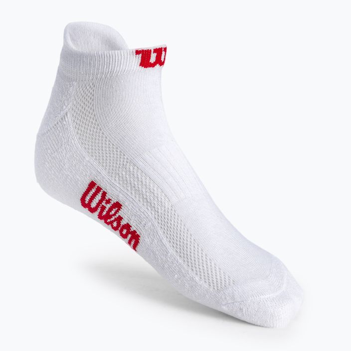 Шкарпетки тенісні дитячі Wilson No Show 3 пари білі WRA803301 2
