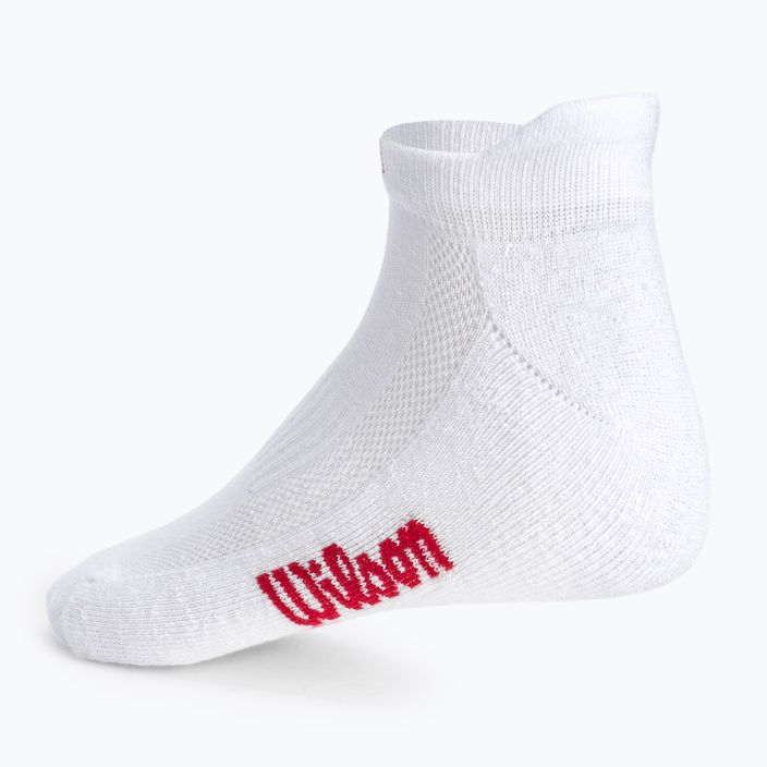Шкарпетки тенісні дитячі Wilson No Show 3 пари білі WRA803301 3