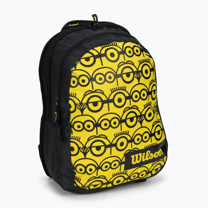 Рюкзак тенісний дитячий Wilson Minions JR чорно-жовтий WR8014001