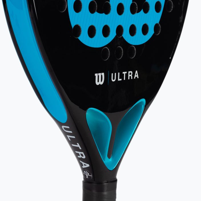 Ракетка для падл-тенісу Wilson Ultra Team V2 Padel чорно-блакитна WR067011U2 4