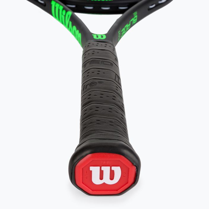 Ракетка тенісна Wilson Blade Feel 103 чорно-зелена WR083310U 3