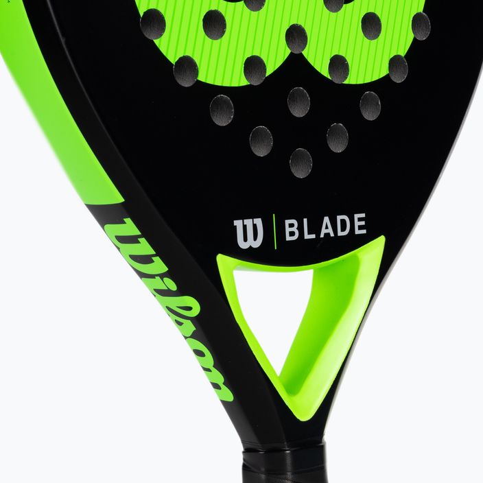 Ракетка для падл-тенісу Wilson Blade Team V2 Padel чорно-зелена WR067411U2 4