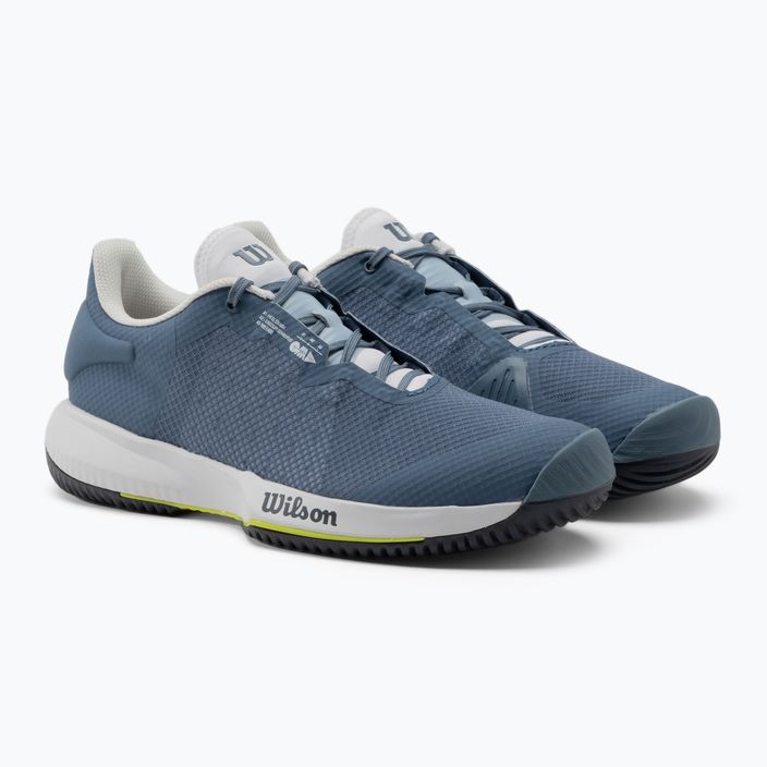 Кросівки для тенісу чоловічі Wilson Kaos Swift блакитні WRS328960 5