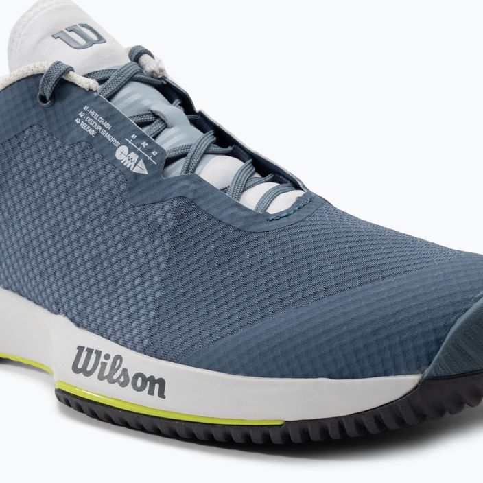 Кросівки для тенісу чоловічі Wilson Kaos Swift блакитні WRS328960 7