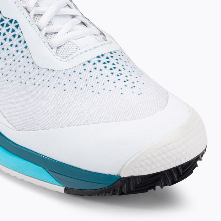 Кросівки для тенісу Wilson Rush Pro 4.0 Clay блакитно-білі WRS329290 7