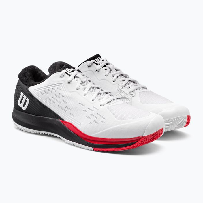 Кросівки для тенісу чоловічі Wilson Rush Pro Ace Clay чорно-білі WRS329520 5