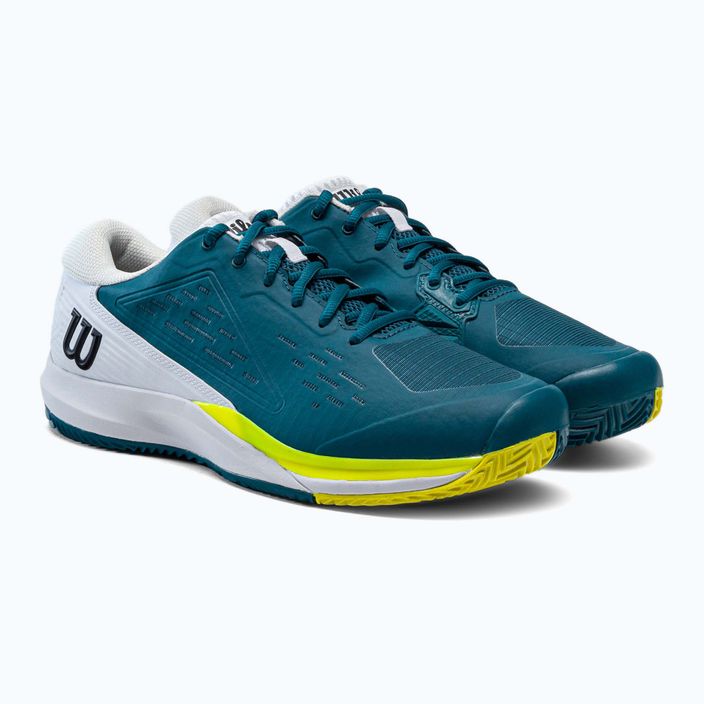 Кросівки для тенісу чоловічі Wilson Rush Pro Ace Clay блакитні WRS329530 5
