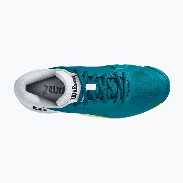 Кросівки для тенісу чоловічі Wilson Rush Pro Ace Clay блакитні WRS329530 14