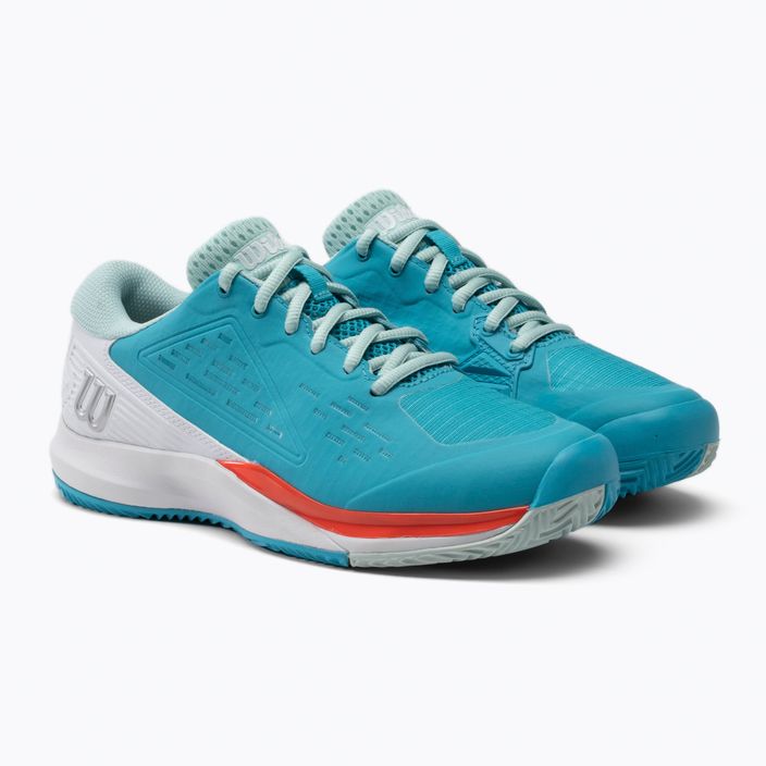 Кросівки для тенісу жіночі Wilson Rush Pro Ace Clay блакитні WRS329560 5