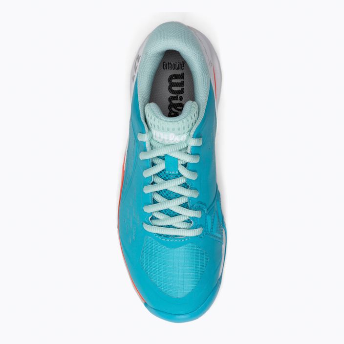 Кросівки для тенісу жіночі Wilson Rush Pro Ace Clay блакитні WRS329560 6