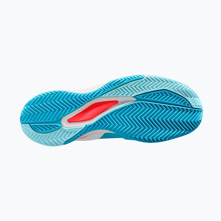 Кросівки для тенісу жіночі Wilson Rush Pro Ace Clay блакитні WRS329560 15