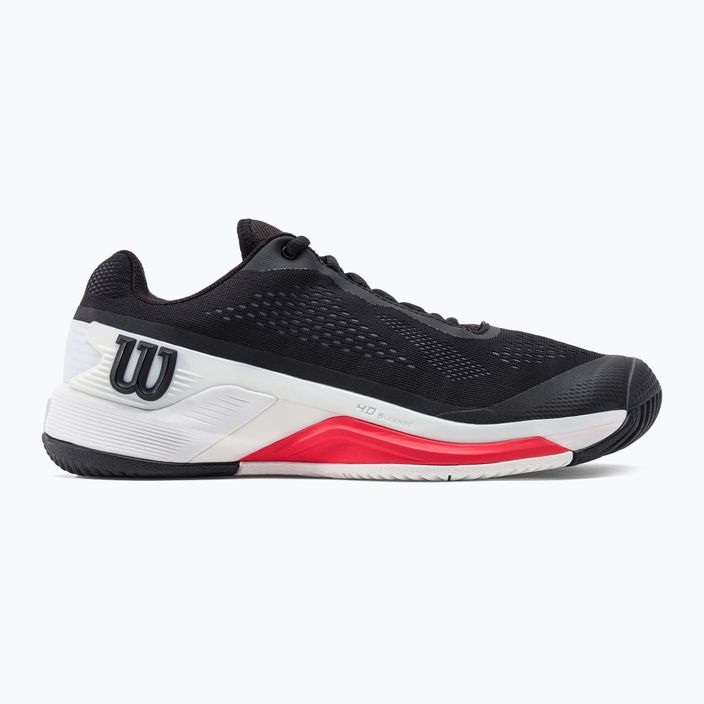 Кросівки для тенісу чоловічі Wilson Rush Pro 4.0 чорні WRS328320 2