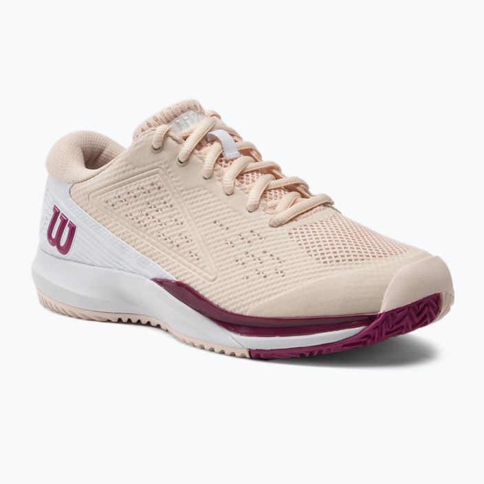 Кросівки для тенісу жіночі Wilson Rush Pro Ace світло-рожеві WRS328730