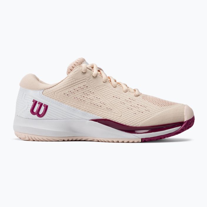 Кросівки для тенісу жіночі Wilson Rush Pro Ace світло-рожеві WRS328730 2