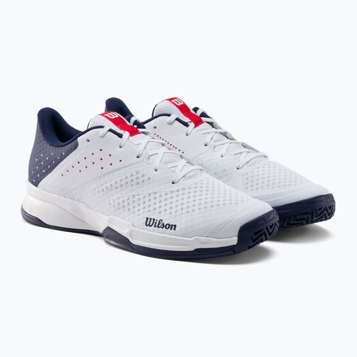 Кросівки для тенісу чоловічі Wilson Kaos Stroke 2.0 білі WRS328840 5