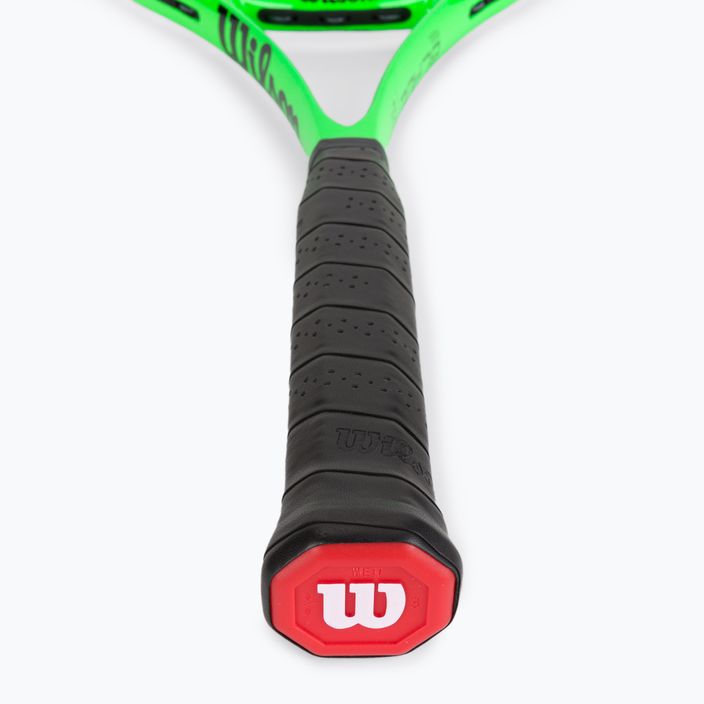 Ракетка тенісна Wilson Blade Feel Rxt 105 чорно-зелена WR086910U 3