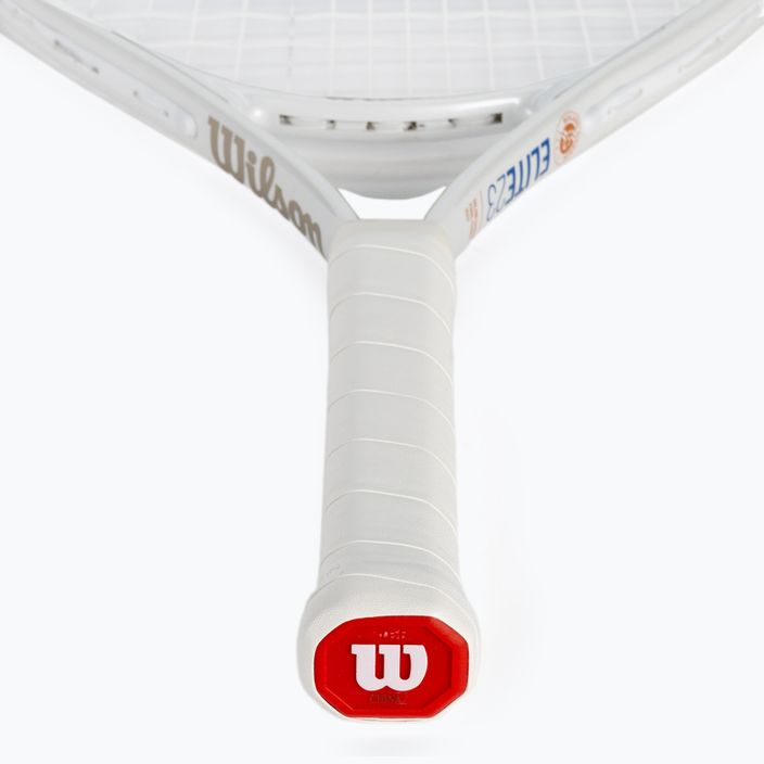 Ракетка тенісна дитяча Wilson Roland Garros Elite 23 біла WR086410H 3
