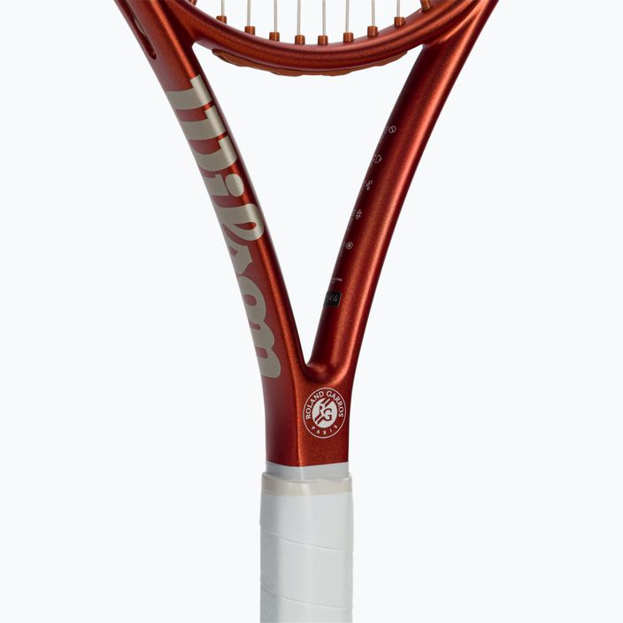 Ракетка тенісна Wilson Roland Garros Team 102 червоно-біла WR085810U 5