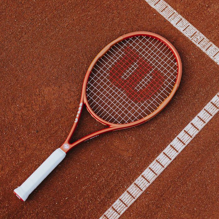 Ракетка тенісна Wilson Roland Garros Team 102 червоно-біла WR085810U 7