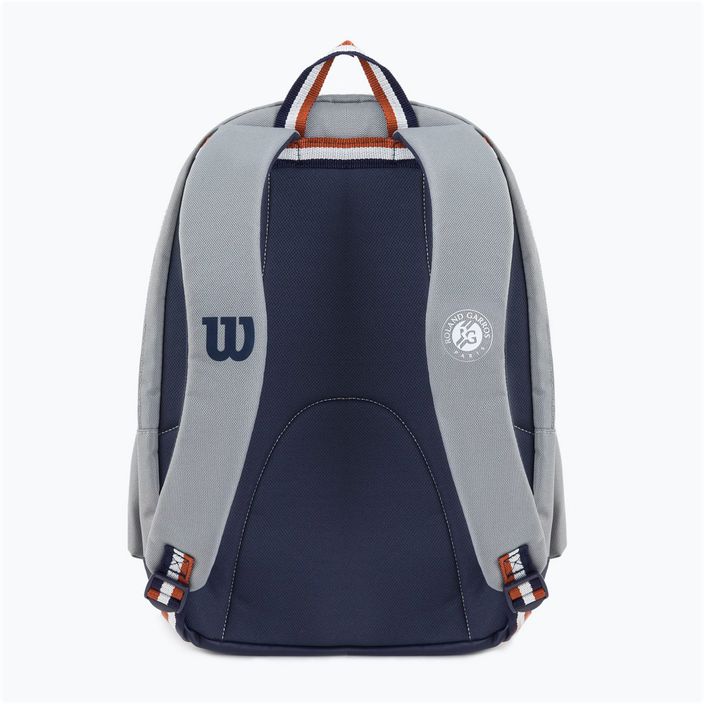 Рюкзак тенісний Wilson Team Backpack Rolland Garros сірий WR8019301001 3