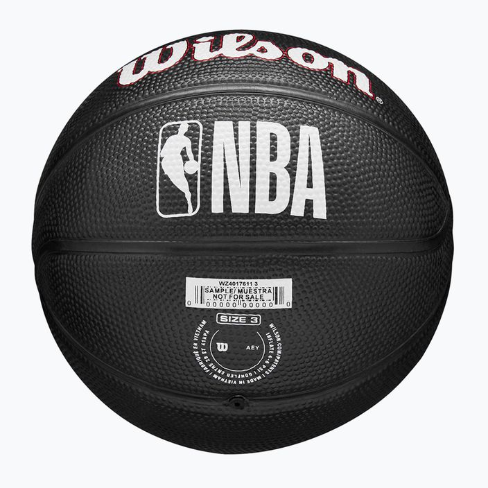 Баскетбольний м'яч Wilson NBA Team Tribute Mini Philadelphia 76Ers WZ4017611XB3 Розмір 3 3