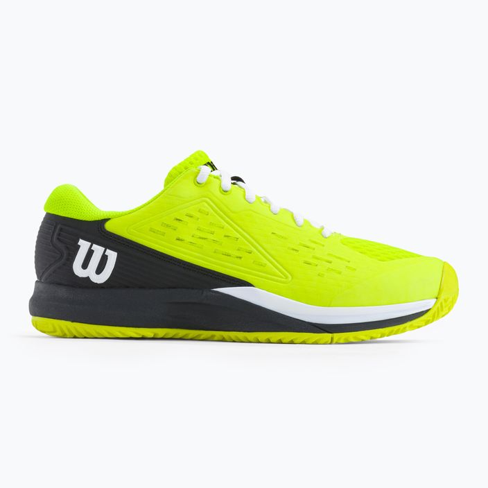 Кросівки для тенісу дитячі Wilson Rush Pro Ace Safety чорно-жовті WRS331140 2