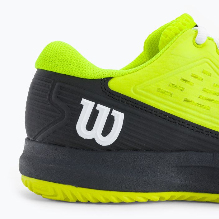 Кросівки для тенісу дитячі Wilson Rush Pro Ace Safety чорно-жовті WRS331140 9