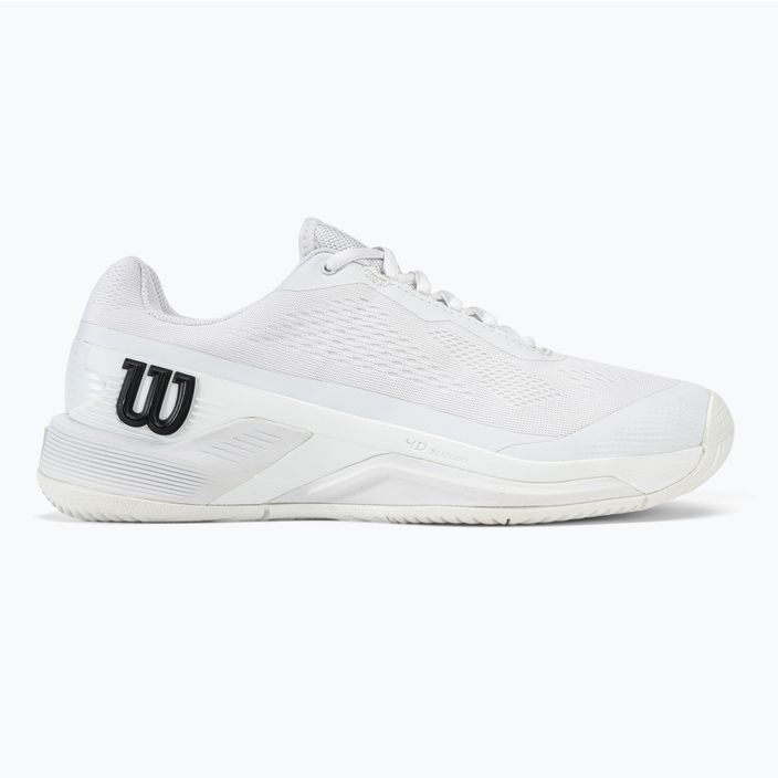 Кросівкі тенісні чоловічі Wilson Rush Pro 4.0 white/white/black 2