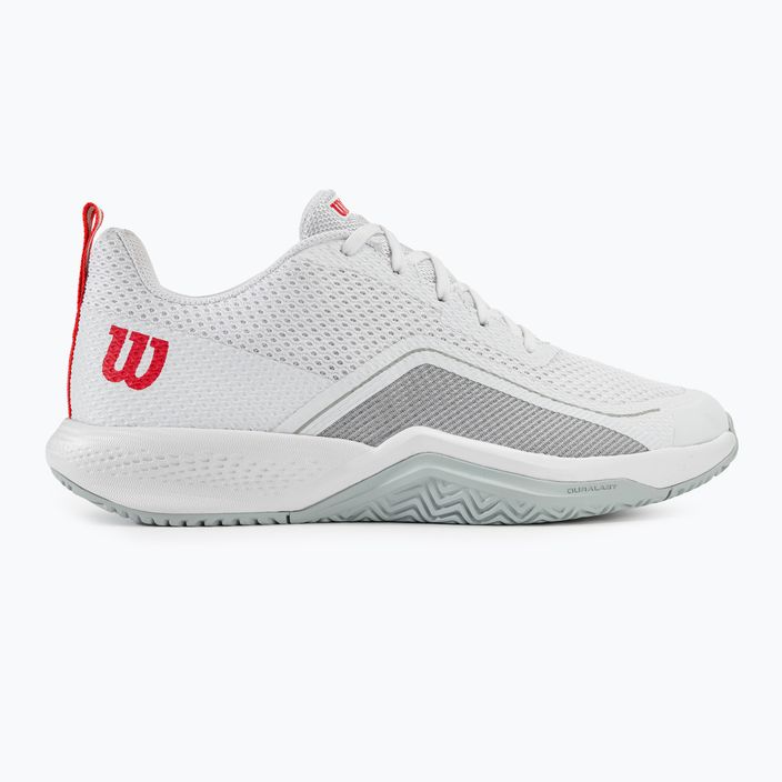 Кросівки для тенісу чоловічі Wilson Rxt Active white/pearl blue/wilson red 2