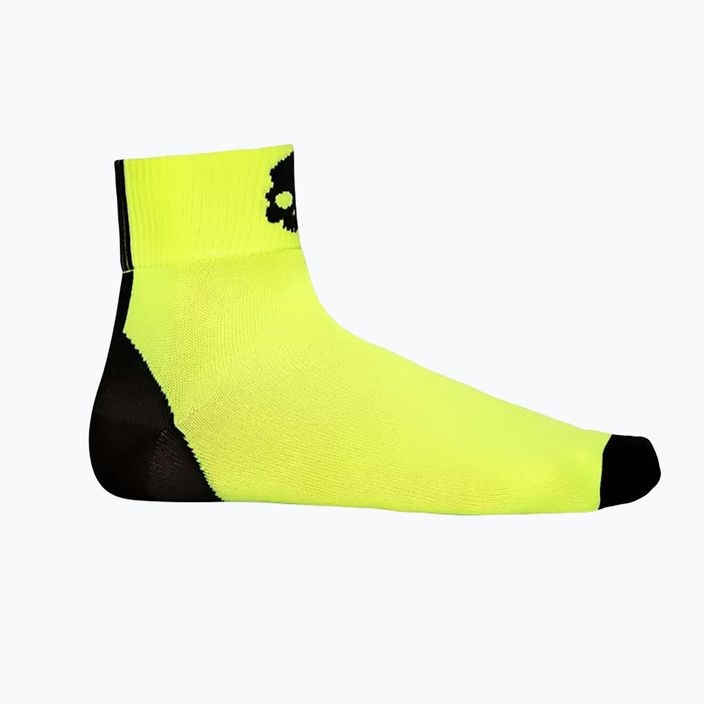 Шкарпетки тенісні чоловічі  HYDROGEN Box Performance 2 пари чорні/жовті R03800D56 10