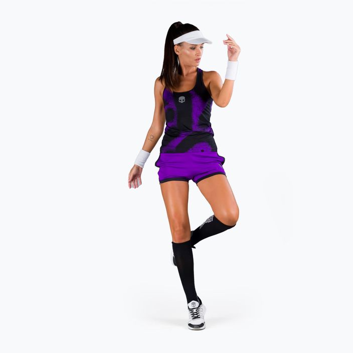Футболка тенісна жіноча HYDROGEN Spray фіолетова T01504006 6