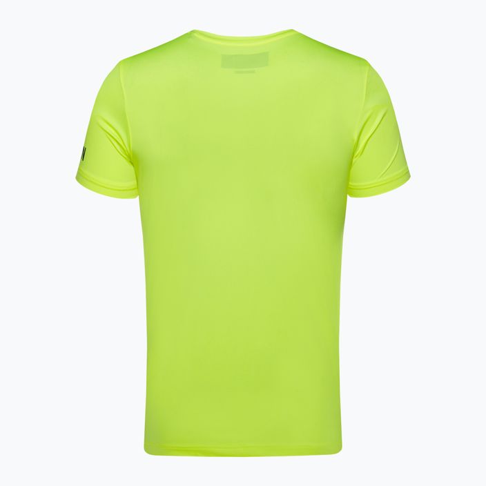 Футболка тенісна чоловіча HYDROGEN Basic Tech Tee fluorescent yellow 5