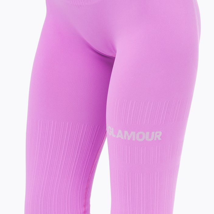 Легінси тренувальні жіночі Gym Glamour Push Up Pink 368 4