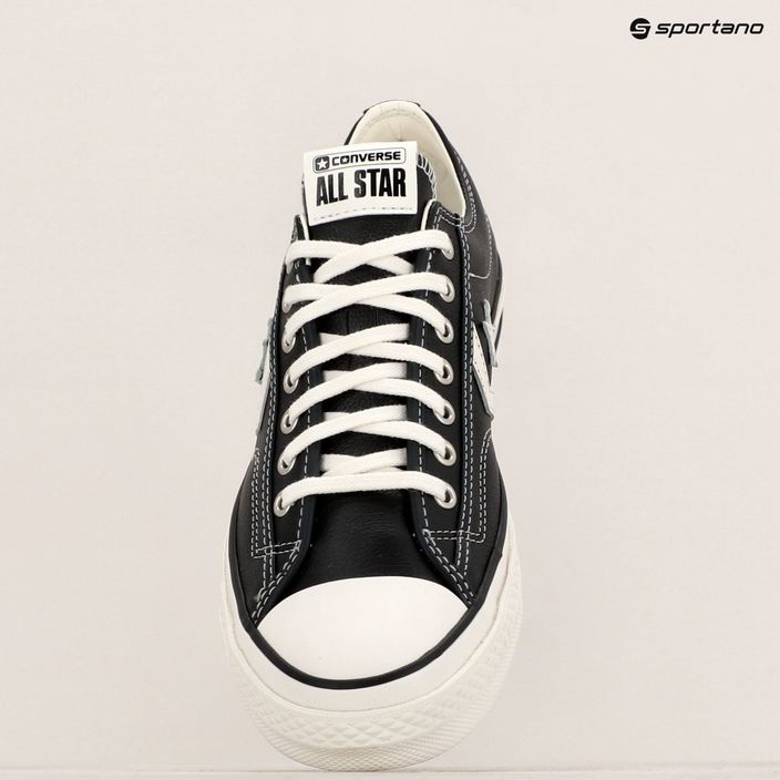 Кеди Converse Star Player 76 Fall Leather A06204C black/vintage white/silver 10