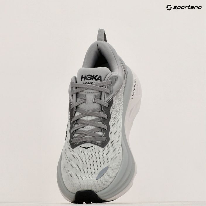 Кросівки для бігу чоловічі HOKA Bondi 8 sharkskin/harbor mist 16