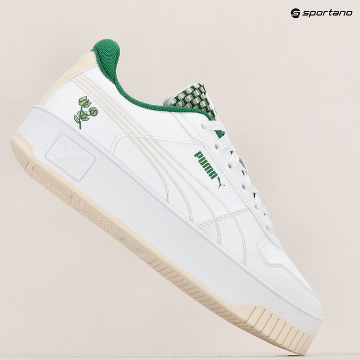 Кросівки жіночі PUMA Carina Street Blossom puma white/sugared almond/archive green 10