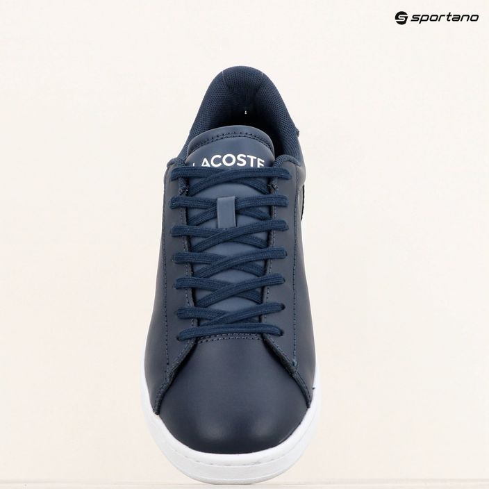 Кросівки чоловічі Lacoste Carnaby navy/white 9