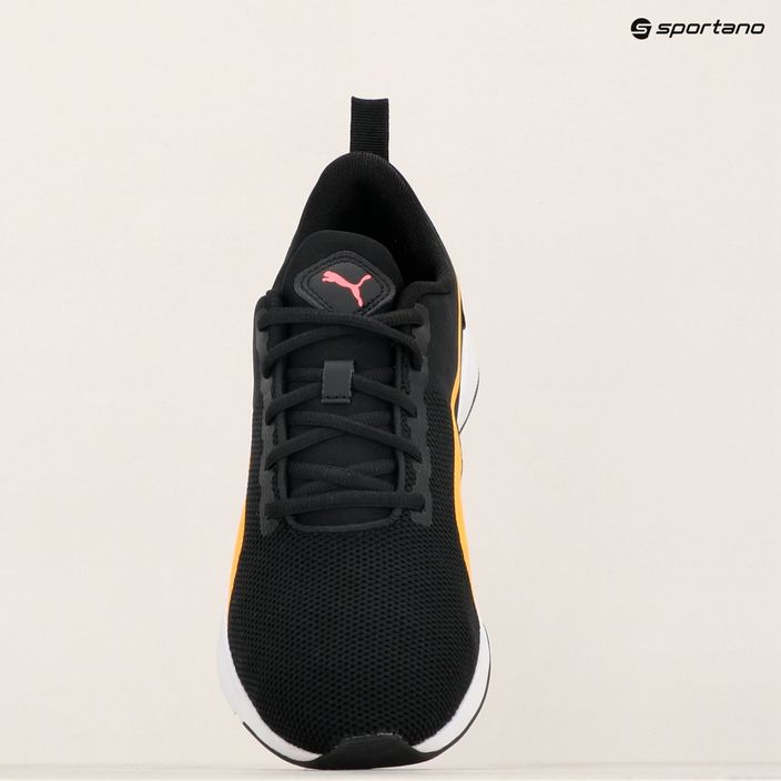 Кросівки для бігу PUMA Flyer Runner puma чорні/сонячний потік/захід сонця 9