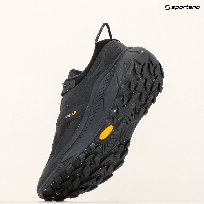 Кросівки чоловічі HOKA Transport GTX black/black 9