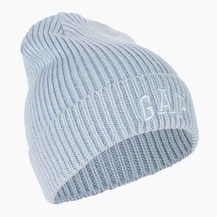Жіноча шапка GAP V-Logo Beanie ice blue 740