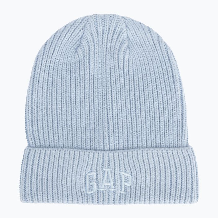 Жіноча шапка GAP V-Logo Beanie ice blue 740 5