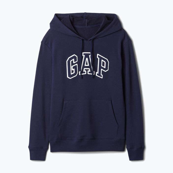 Жіноча толстовка GAP Heritage з французьким логотипом темно-синього кольору 4