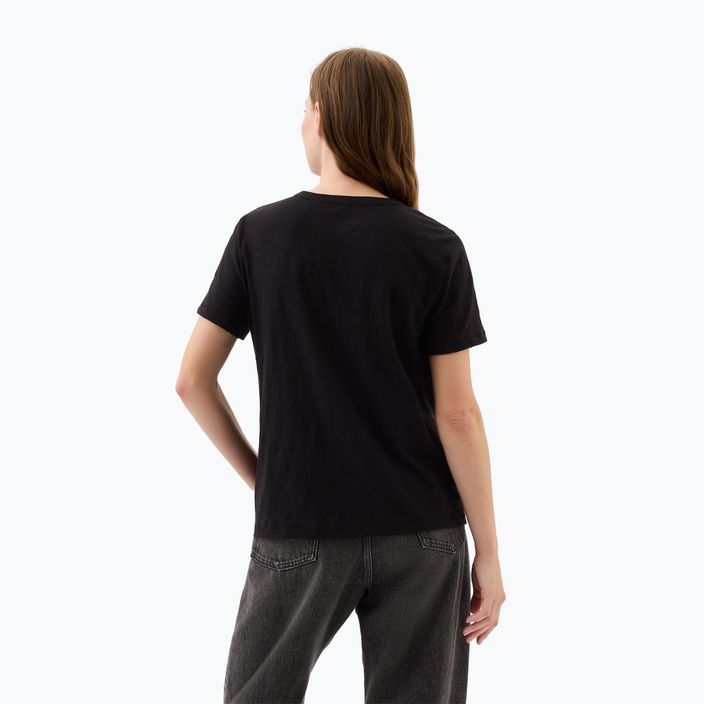 Футболка жіноча GAP Logo Slub Tee black 3